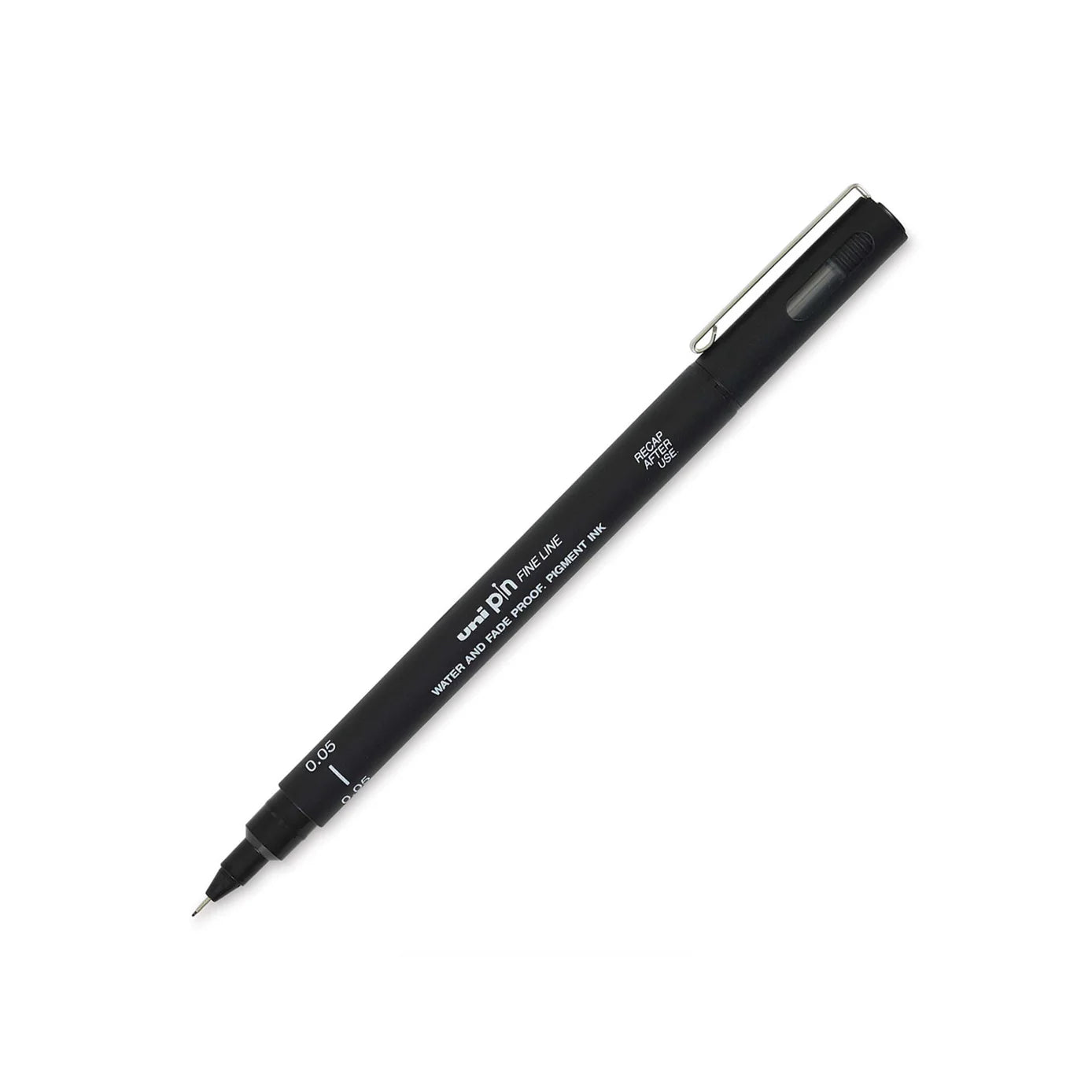 Uni Pin Fineliners, negro, juego de 6