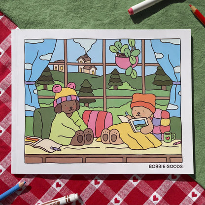 BOBBIE GOODS - Fall-Winter Coloring Book