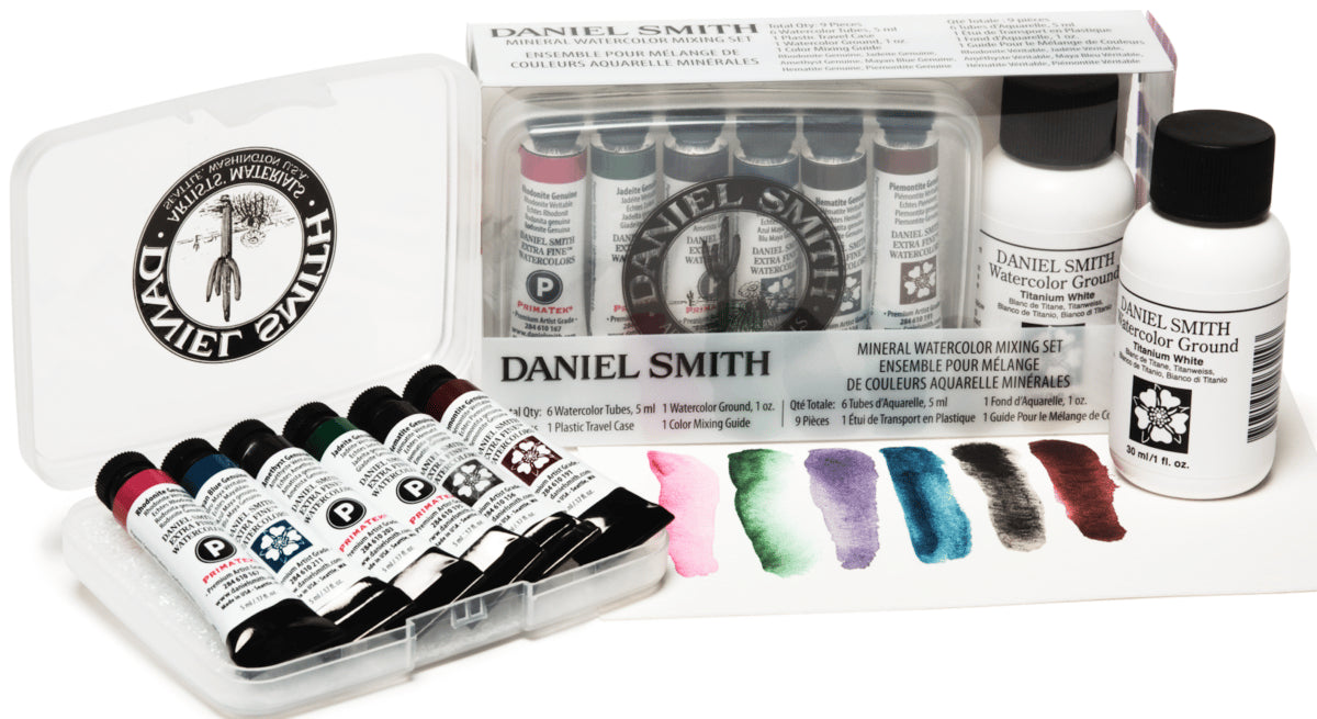 DANIEL SMITH -  mezcla de minerales incluye seis tubos de 5 ml de colores PrimaTek KEEPLIVINGFASTER