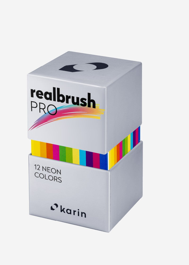 KARIN MARKERS - Realbrush PRO 12 pcs. Set  BASIC KEEPLIVINGFASTER